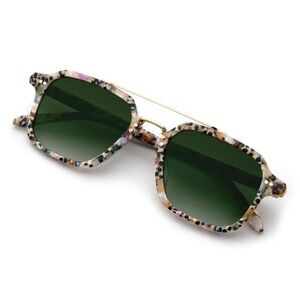 KREWE Colton | Poppy + 18k Sunglasses